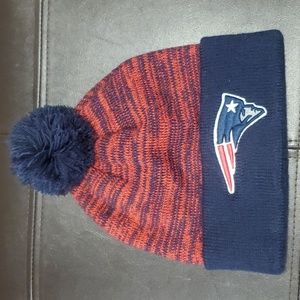 Patriots Pom Pom Hat